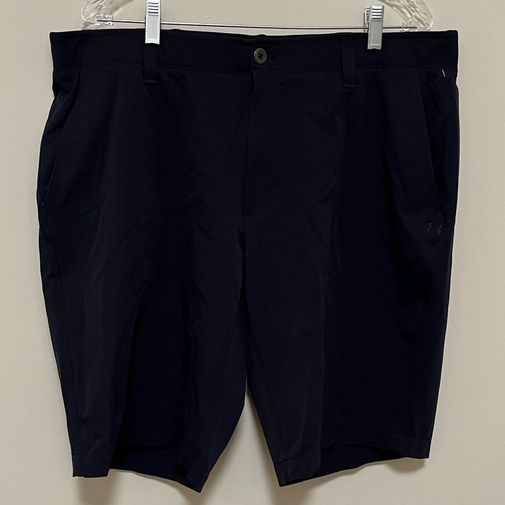 Under Armour Golf Shorts Mens 40 Black